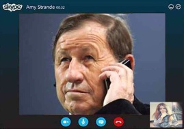 Skype avec Guy Roux